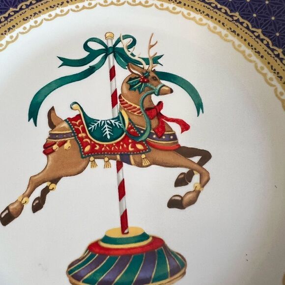 Robert Stanley home collection set of 4 salad plates - Picture 7 of 11